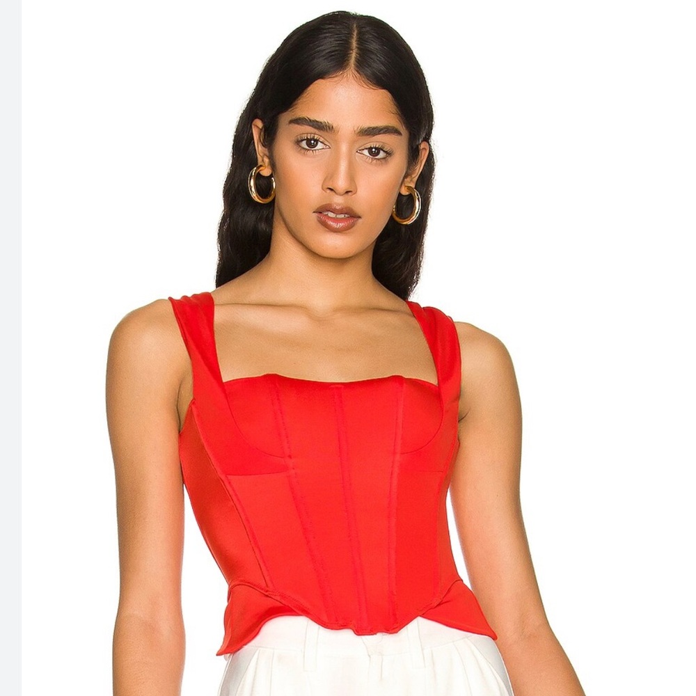 Free People HAH Knock out top, red